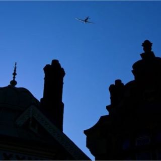 Hurricane Fly Past at Bletchley Park