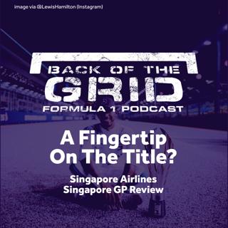 Back Of The Grid | F1 Podcast