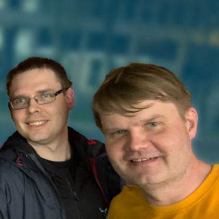 Vaadin founder Joonas Lehtinen and VP of Research at Vaadin Leif Åstrand