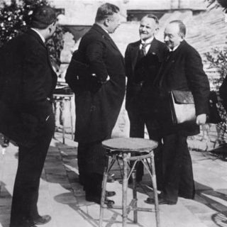 16th April 1922: Former WW1 enemies Germany and Russia sign the Treaty of Rapallo