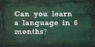 230. Can You Learn a Language in 6 Months?