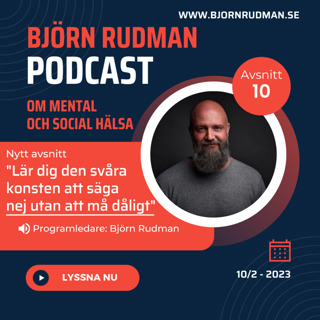 Stress och utmattning - med Björn Rudman