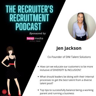 Jen Jackson, Co-Founder of DNI Talent Solutions - Diversity & Inclusion