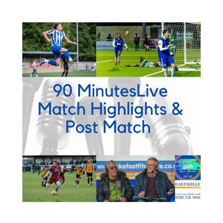 AFC Dunstable 1 Ware 3 Goals & Post Match with Paul Halsey