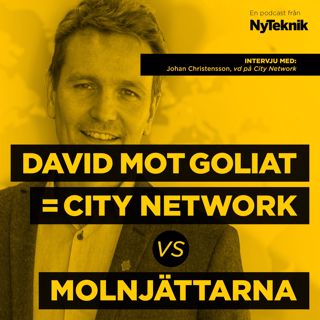 #58 - Johan Christenson, vd och Grundare av svenska molnleverantören City Network om kampen mot molnjättarna.