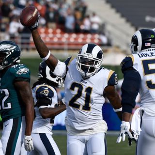 LA Rams CB Kayvon Webster joins Bear to talk recent Rams additions, rehab, & the great #21 debate | Plus Peters & Talib introduced at presser