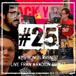 025 - Bonus - Live från A-Radion (FM 88mhz)