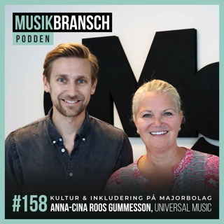 158. Kultur & inkludering på majorbolag - Anna-Cina Roos Gummesson, Universal Music Group [Kort]