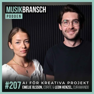 207. AI för kreativa projekt - Emelie Olsson, Corite/Aflow & Leon Henzel, Curamando [Kort]