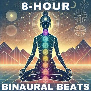 8 Hours of Binaural Beats and 528 Hz Om Mantra Ambient Meditation | 18 Hz Beta Waves for Energy, Alertness & Mental Clarity