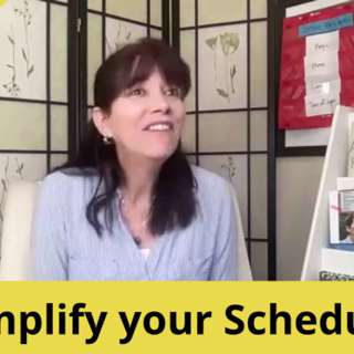 Simplify your Schedule #152