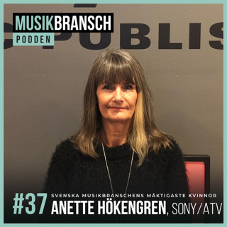 37. Svenska musikbranschens mäktigaste kvinnor - Anette Hökengren, Sony/ATV