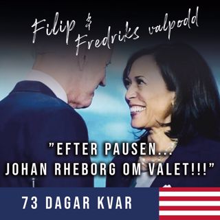 73 dagar kvar: Efter pausen... Johan Rheborg om valet!!!