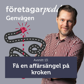 Företagarpodden Genvägen #13: Få en affärsängel på kroken