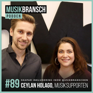 89. Skapar inkludering inom musikbranschen - Ceylan Holago, Musiksupporten [Kort]