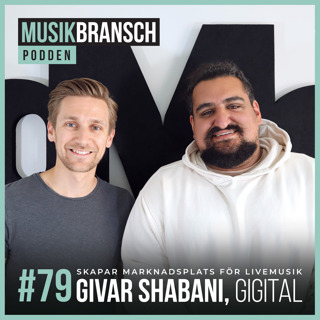 79. Skapar marknadsplats för livemusik - Givar Shabani, Gigital [Kort]