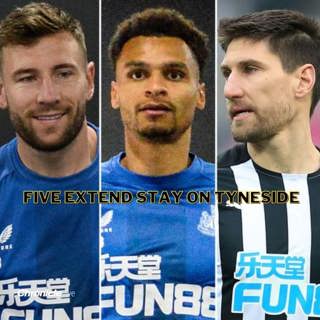 Newcastle confirm deals: Jacob Murphy, Paul Dummett, Fabian Schar, Federico Fernandez & Dwight Gayle are staying!