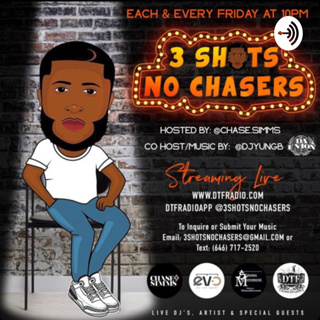 3SHOTSNOCHASERS Rap CYPHER at DTFRADIO Friday September 11th 10pm