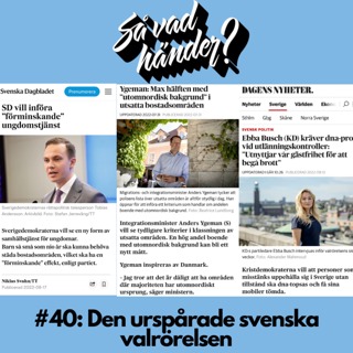 #40: Den urspårade svenska valrörelsen