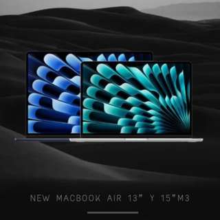 New MacBook Air 13" y 15" M3