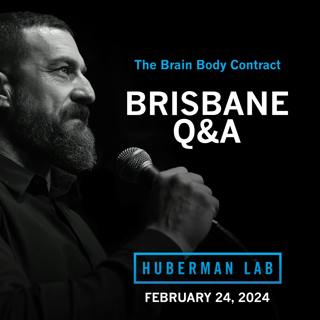 LIVE EVENT Q&A: Dr. Andrew Huberman at the Brisbane Convention & Exhibition Centre