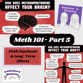 73. Methamphetamine 101- Part 5- Psychosis and Long-Term Effects