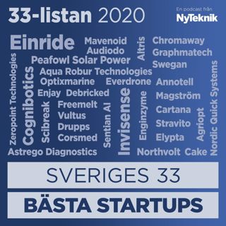 #18 - Här är Sveriges 33 bästa startups 2020 med Anders Thoresson.
