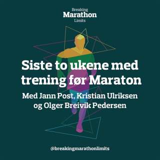 Siste to ukene med trening før maraton