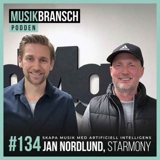 134. Skapa musik med artificiell intelligens - Jan Nordlund, Starmony [Original]