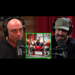 Joe Rogan Reacts To Powerlifter With The Most Muscle Mass In History