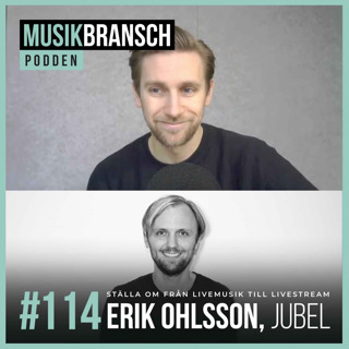 114. Ställa om från livemusik till livestream - Erik Ohlsson, Jubel [Original]