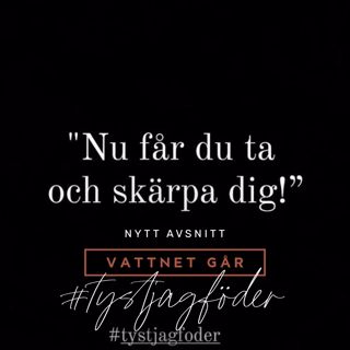 Vattnet går