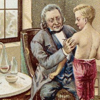 14th May 1796: English physician and scientist Edward Jenner tests the process of vaccination against smallpox using cowpox infection