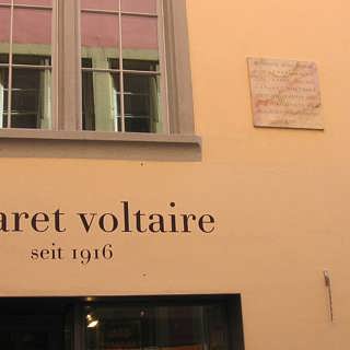 Cabaret Voltaire i Zürich - återbesök på dadaisternas restaurang