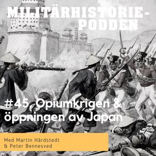 Opiumkrigen i Kina och öppningen av Japan