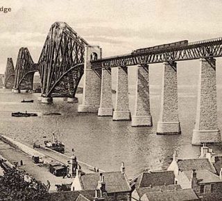 4th March 1890: The Forth Bridge in Scotland opened by the future King Edward VII