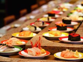 99. The Rotary Sushi Bar of English