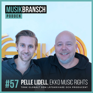 57. Tänk globalt som låtskrivare & producent - Pelle Lidell, EKKO Music Rights