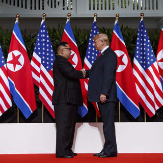 At A Historic Summit, President Trump Praises Kim's Commitment To Denuclearize