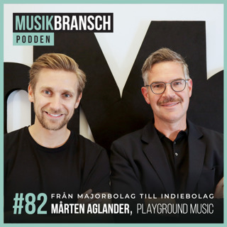 82. Från majorbolag till indiebolag - Mårten Aglander, Playground Music [Kort]