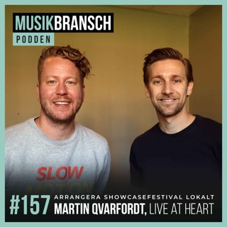 157. Arrangera showcasefestival lokalt - Martin Qvarfordt, Live at Heart [Original]