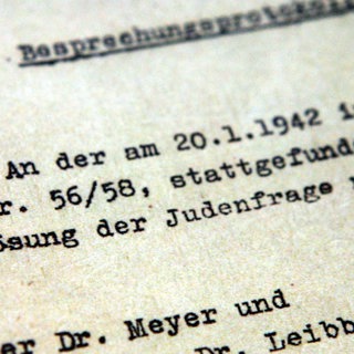 Ihr Name steht im Protokoll - Die Planung des Holocaust