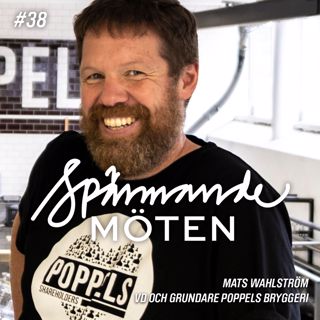 Mats Wahlström, VD och grundare av Poppels Bryggeri