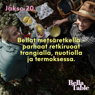 20. Bellat metsäretkellä - parhaat retkiruoat trangialla, nuotiolla ja termoksessa