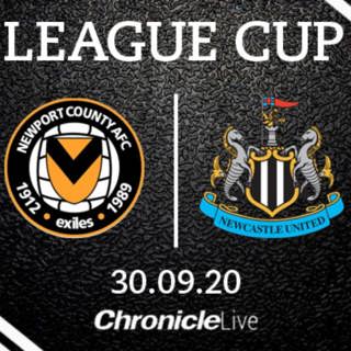 Newport 1-1 NUFC (4-5 pens) - Magpies through to the EFL Cup QF