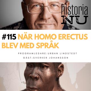 Homo erectus första samtal - språkets uppkomst