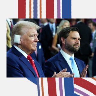 With J.D. Vance and a Bandaged Ear, Trump Gets His Party Started