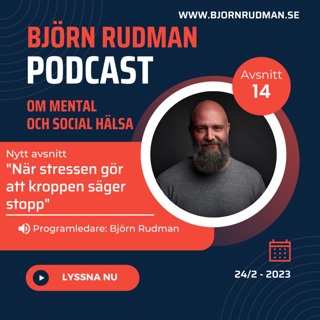 Stress och utmattning - med Björn Rudman