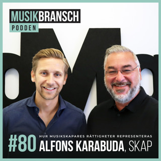 80. Hur musikskapares rättigheter representeras - Alfons Karabuda, SKAP [Kort]