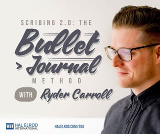 250: Scribing 2.0: The Bullet Journal Method with Ryder Carroll